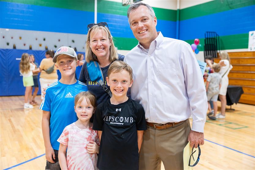 People enjoy back to school night